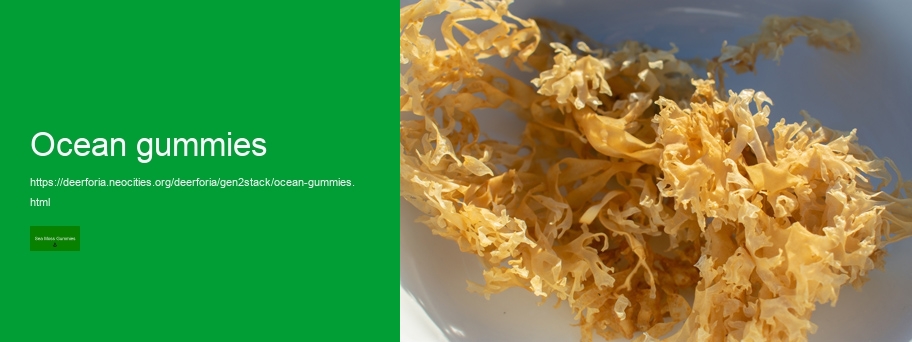 healing drops sea moss gummies